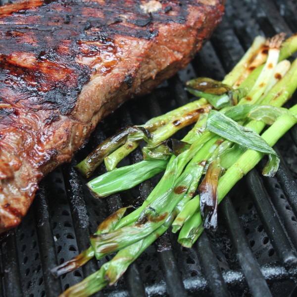 Marinated and Grilled London Broil with Emeril's Homemade Steak Sauce